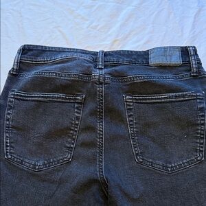 American Eagle Outfitters Dark Black Straight Jeans